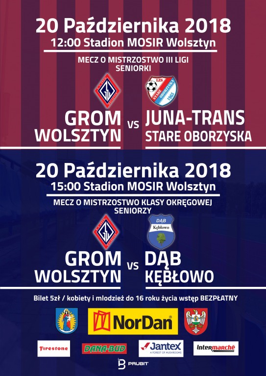 KS GROM WOLSZTYN-Juna-Trans Stere Oborzyska