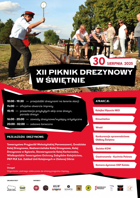 XII Piknik Drezynowy w witnie